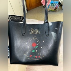 Disney X Kate Spade Beauty and The Beast tote.